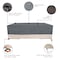 Modern Leisure Renaissance General Purpose Patio Furniture Cover, 14 in. L x 7 in. W x 35 in. H, Gray 3038 - alternate 9